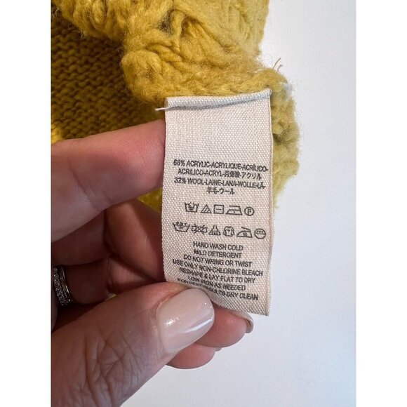 Free People Crashing Waves Open Knit Pullover Women’s Sweater Medium Boho Gypsy - Picture 9 of 11